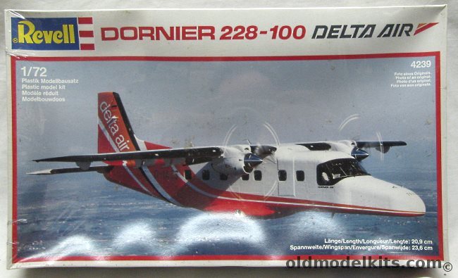 Revell 1/72 Do 228-100 (Do-228) - Delta Air, 4239 plastic model kit
